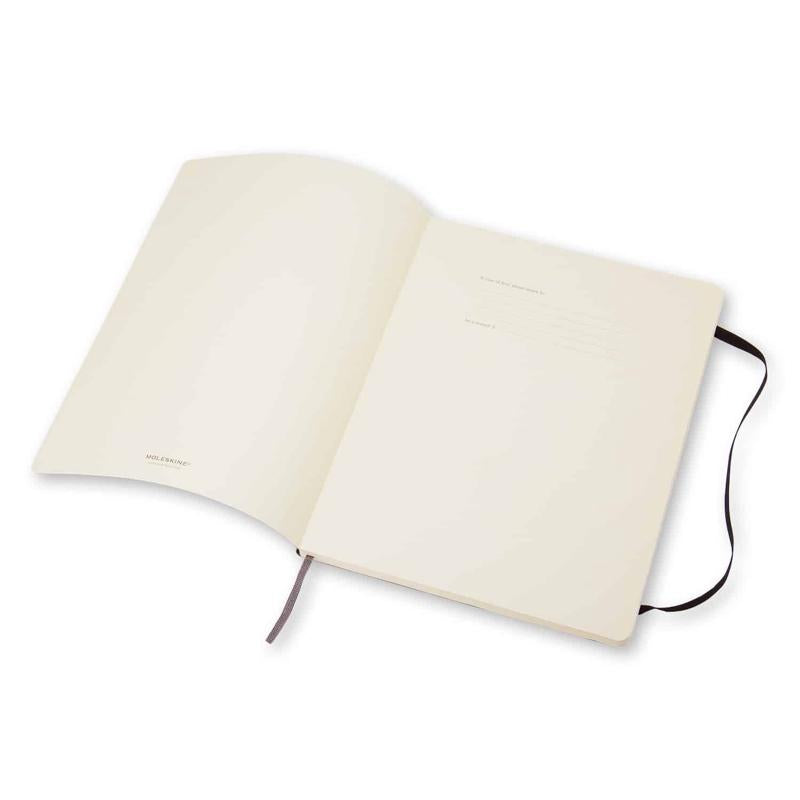 Notebook Ruled Extra Large Soft Cover in Black