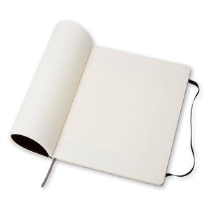 Notebook Ruled Extra Large Soft Cover in Black