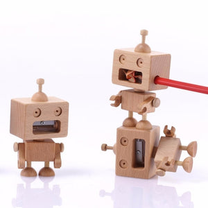 Pencil Sharpener Boys Robot