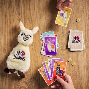 No Llamas Card Game Cuddly Toy Set Ridley's