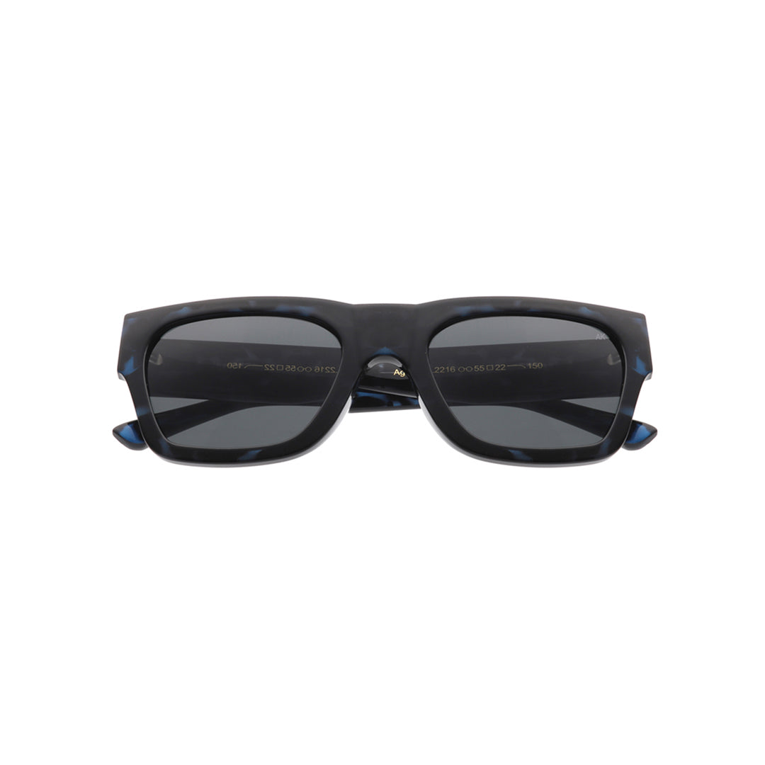 Sunglasses Unisex Blue Chunky Square Frame A. Kjaerbede | Agnes