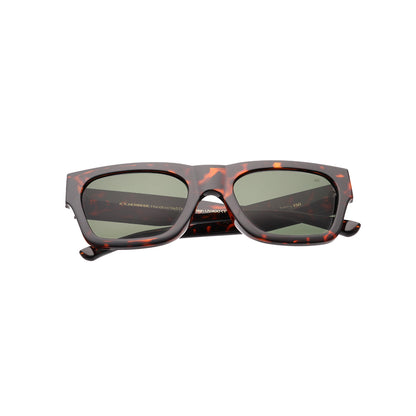Sunglasses Unisex Chunky Demi-Tortoise Square Frame A. Kjaerbede | Agnes