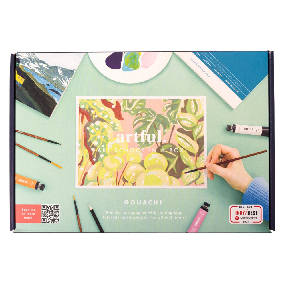 Artful: Let's Learn Gouache Painting DIY Starter Kit