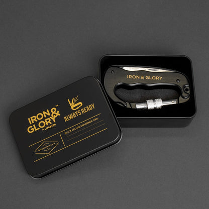 4-in-1 Carabiner tool 'Always Ready' Black