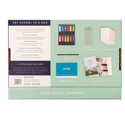 Artful: Let's Learn Gouache Painting DIY Starter Kit