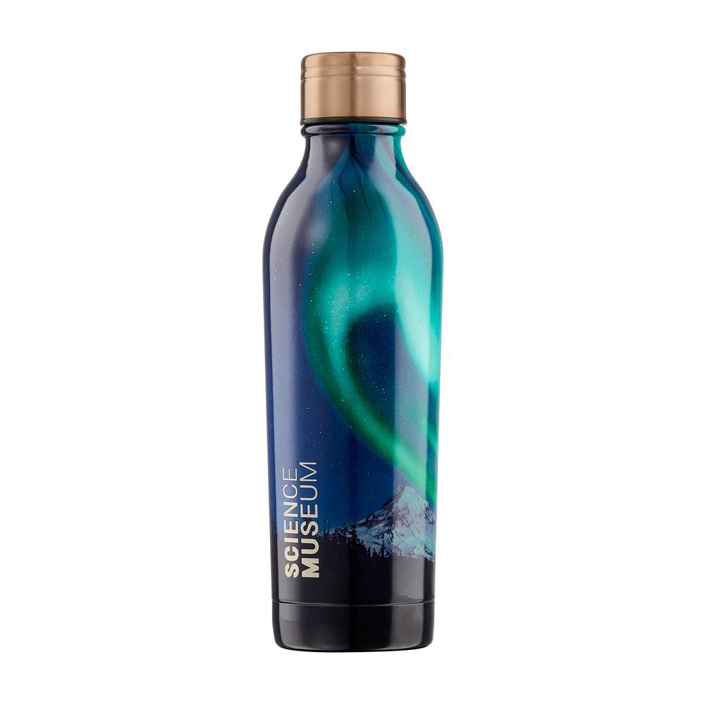 Water Bottle Insulated Double Walled Leak Proof 500ml Northern Lights Design