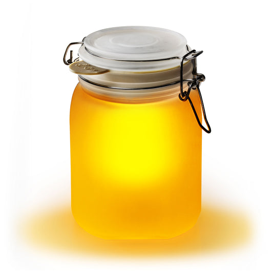Sun Jar - Solar Powered Light Yellow