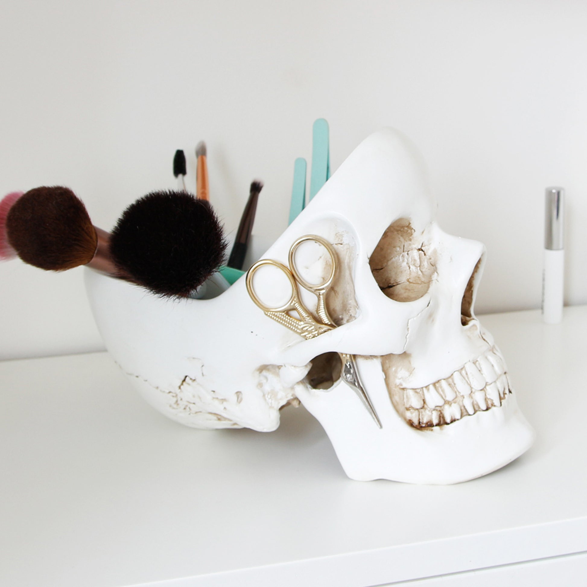 Skull Desk Tidy