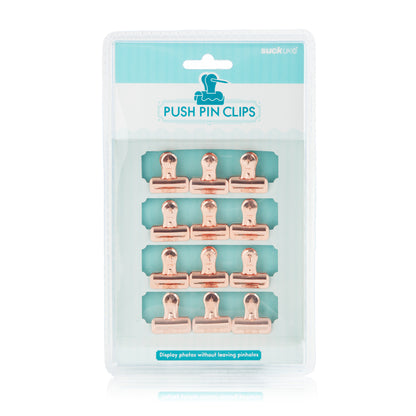 Push Pin Bulldog Clips