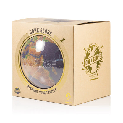 Coloured Cork Globe - Large