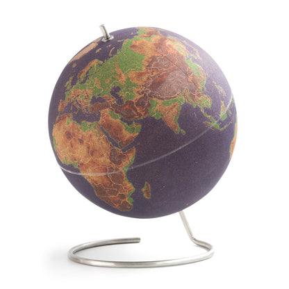 Coloured Cork Globe - Large