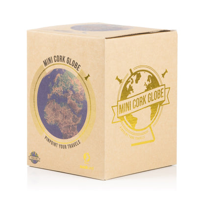 Coloured Cork Globe - Small