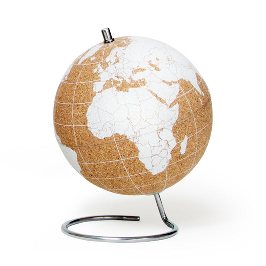 White Cork Globe - Small