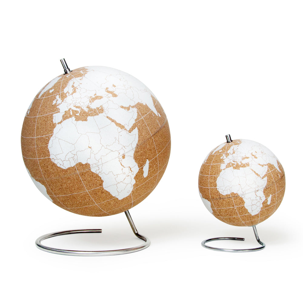 White Cork Globe - Small
