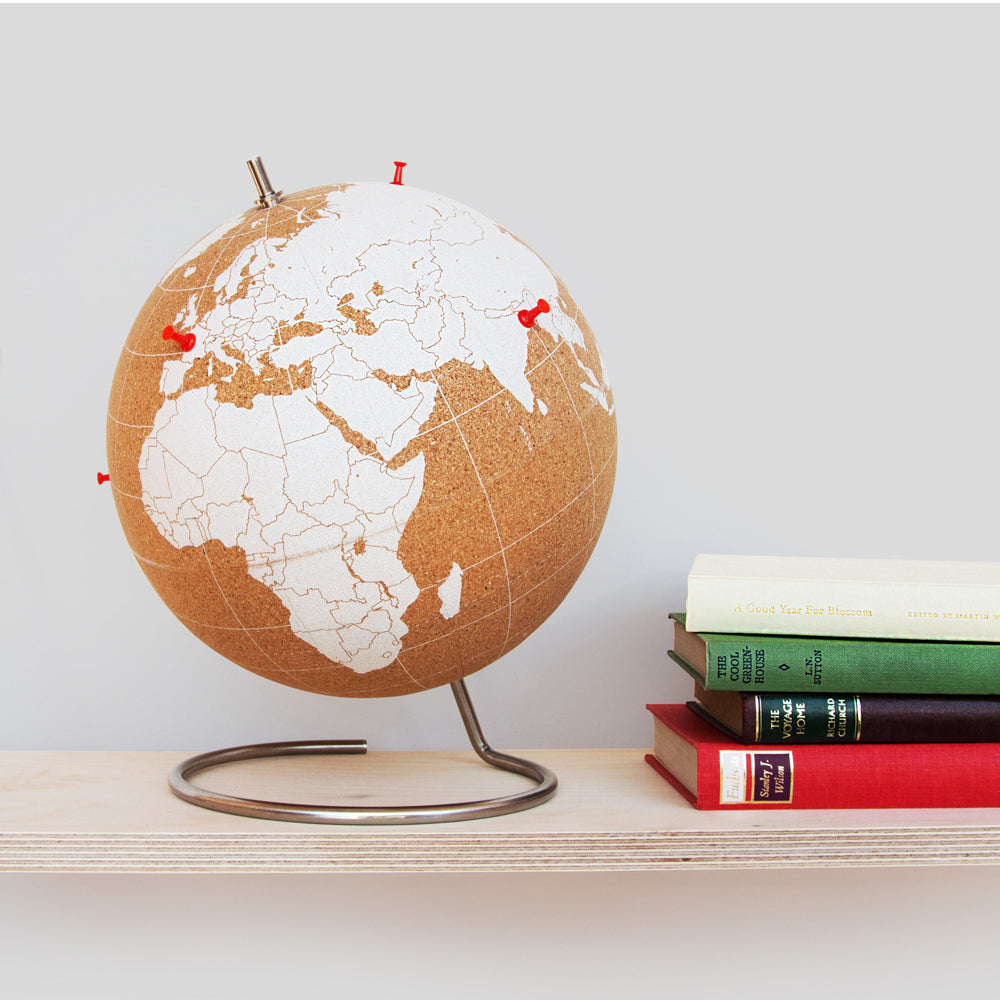 White Cork Globe - Large