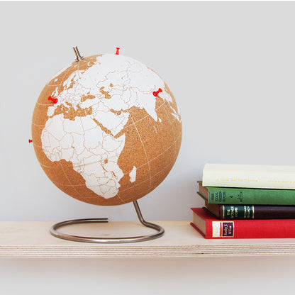 White Cork Globe - Large