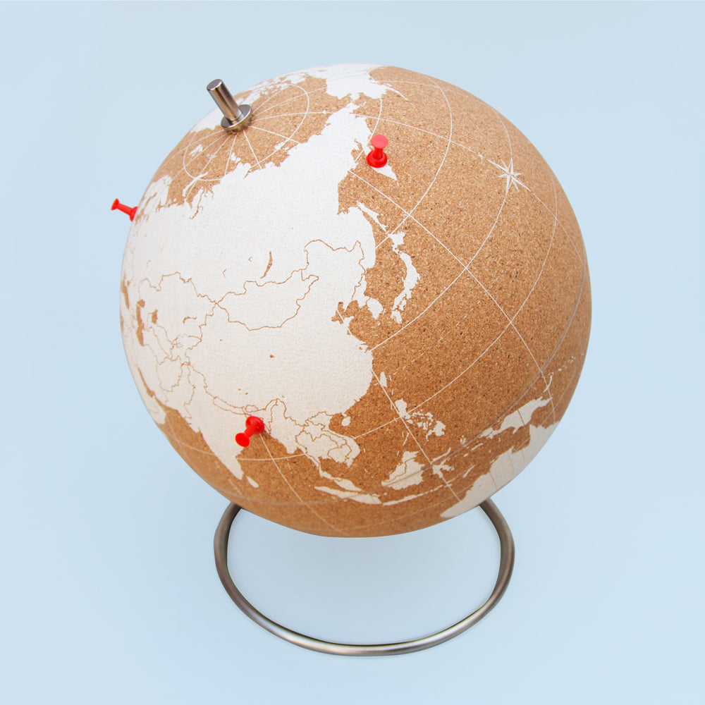 White Cork Globe - Large