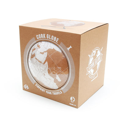 White Cork Globe - Large