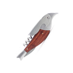 Bird corkscrew bottle opener