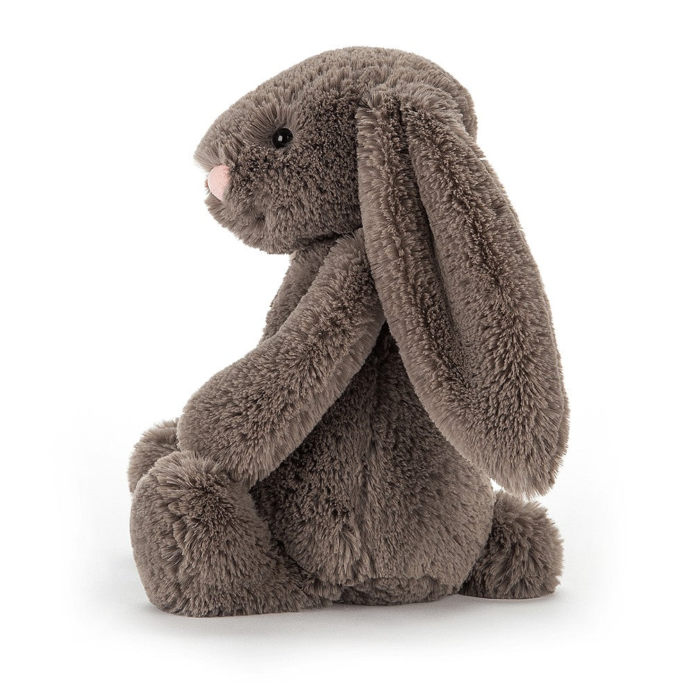 Bunny Soft Cuddly Toy Jellycat Bashful Truffle Brown Medium