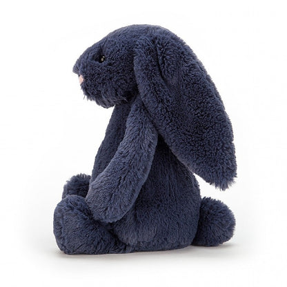 Bunny Soft Cuddly Toy Jellycat Bashful Navy Medium