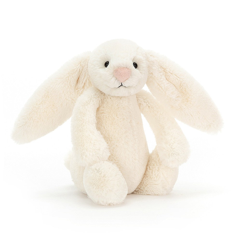 Bunny Soft Cuddly Toy Jellycat Bashful Cream Small