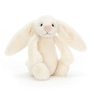 Bunny Soft Cuddly Toy Jellycat Bashful Cream Small