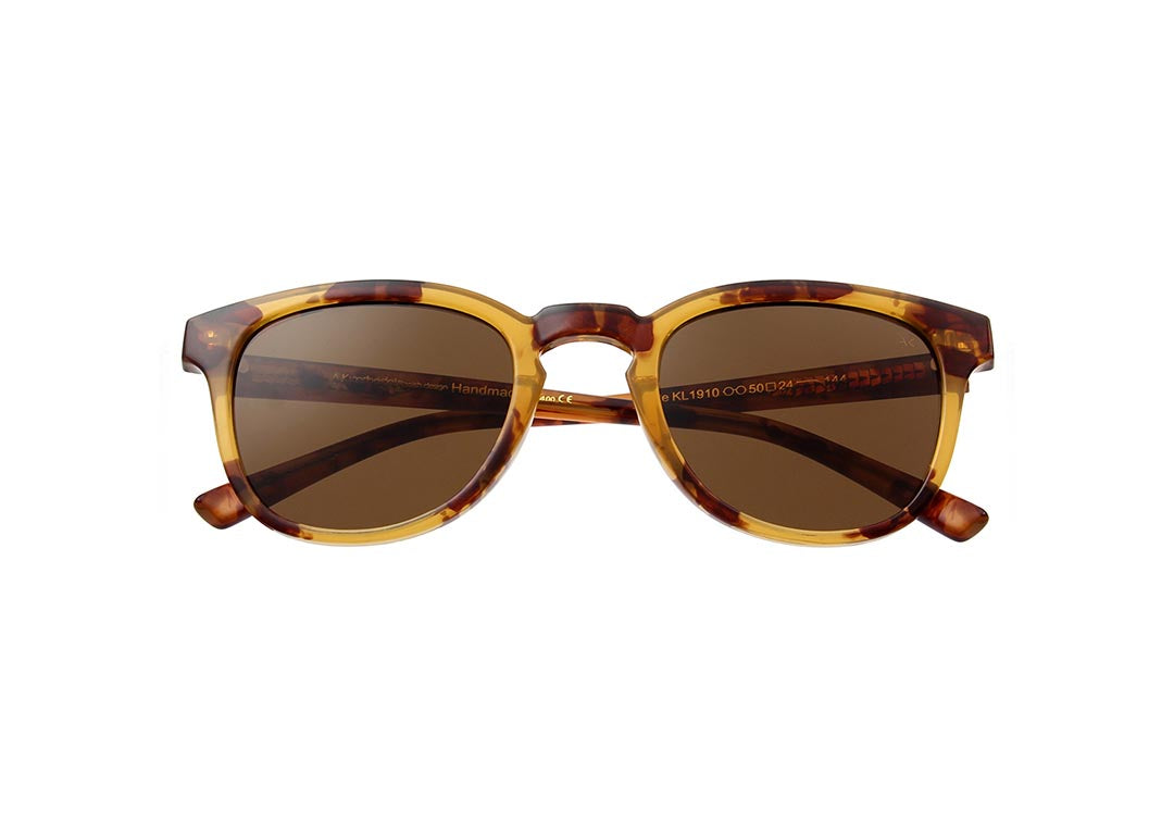 Sunglasses Unisex Light-Tortoise Classic Frame A. Kjaerbede | Bate