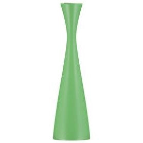 Candle Holder Tall Doge Wooden in Porcelain Green