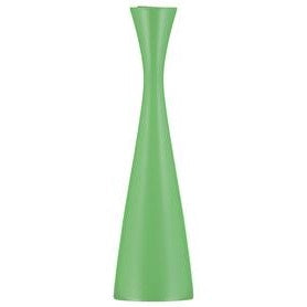 Candle Holder Tall Doge Wooden in Porcelain Green