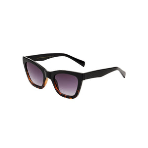 Sunglasses Women's Black Demi-Tortoise Cat-Eye Frame A. Kjaerbede | Big Kanye