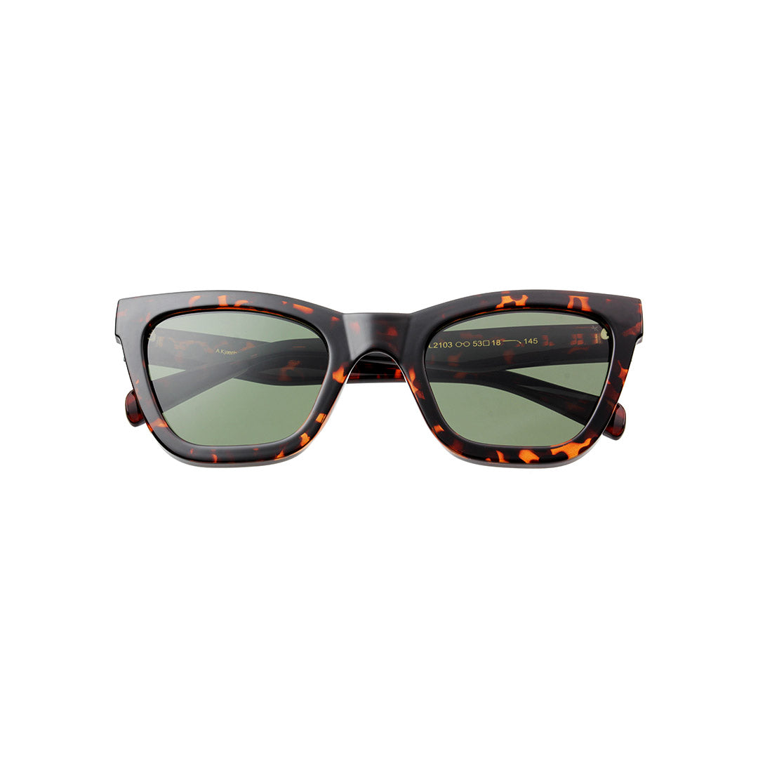 Sunglasses Women's Demi-Tortoise Cat-Eye Frame A. Kjaerbede | Big Kanye