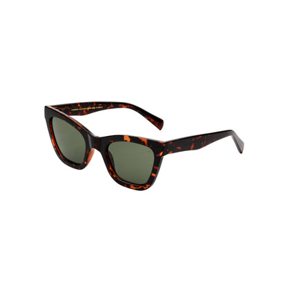 Sunglasses Women's Demi-Tortoise Cat-Eye Frame A. Kjaerbede | Big Kanye