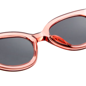 Sunglasses Unisex Chunky Oversized Soft Red A. Kjaerbede | Big Winnie