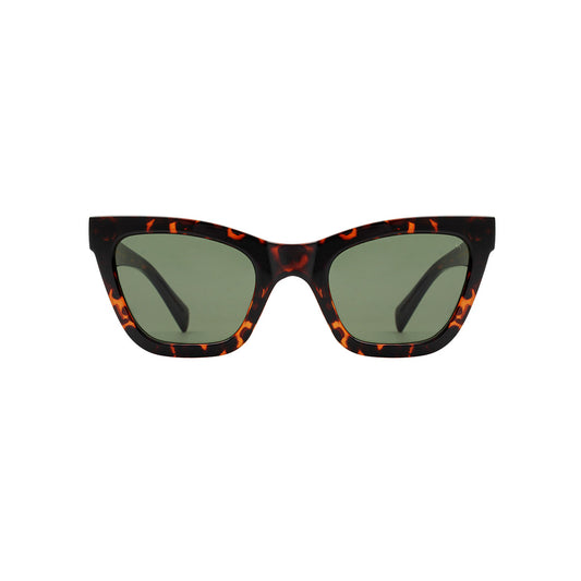 Sunglasses Women's Demi-Tortoise Cat-Eye Frame A. Kjaerbede | Big Kanye