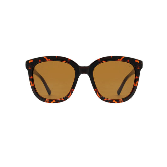 Sunglasses Unisex Chunky Oversized Round Demi-Tortoise A. Kjaerbede | Billy
