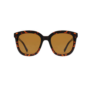 Sunglasses Unisex Chunky Oversized Round Demi-Tortoise A. Kjaerbede | Billy