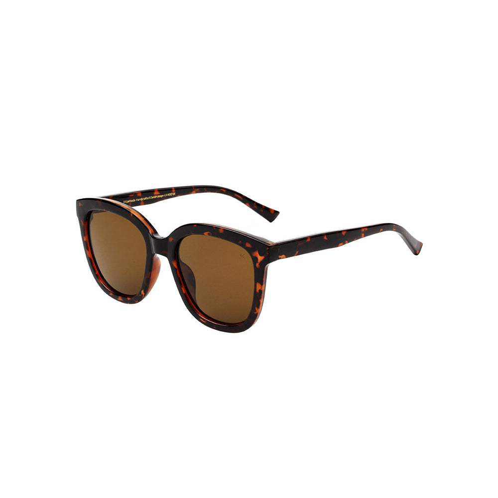 Sunglasses Unisex Chunky Oversized Round Demi-Tortoise A. Kjaerbede | Billy