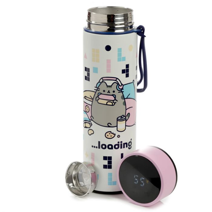
            
                Load image into Gallery viewer, Pusheen Insulated Bottle with Digital Reading 450ml
            
        