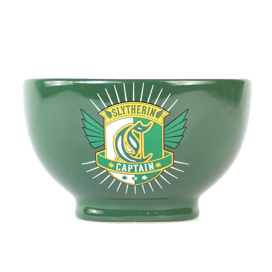 Slytherin Bowl Green Quidditch Captain Crest Harry Potter