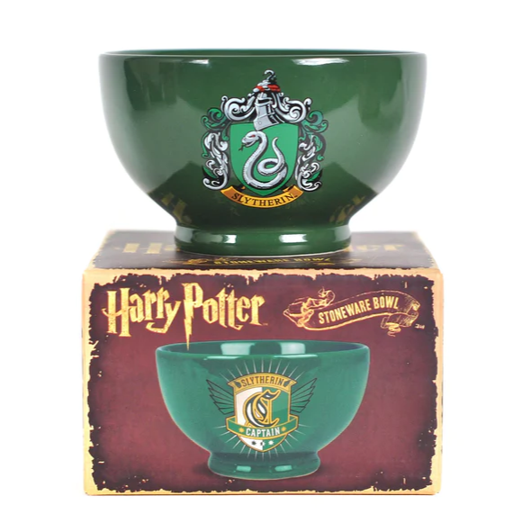 Slytherin Bowl Green Quidditch Captain Crest Harry Potter