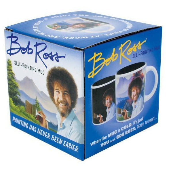 Mug Bob Ross Self Painting Heat Changing