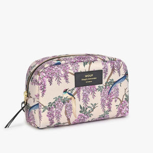 Beauty Bag Large Glycine Flower Print