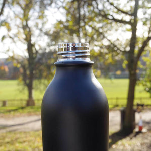 Water Bottle Insulated Leak Proof Double Walled 500ml in Black and Gold