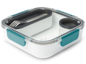 Lunch Box Original Ocean Blue and White 1 Litre