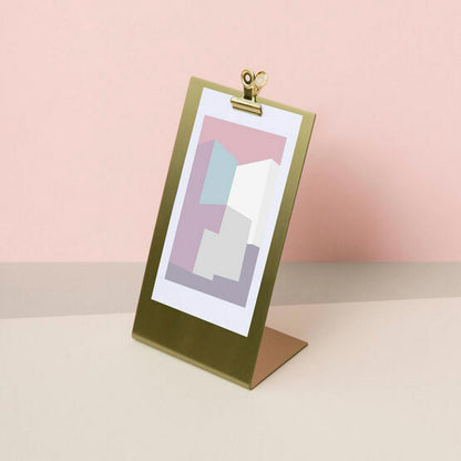 Metallic Clipboard Frame Brass Medium - Brand Academy Store