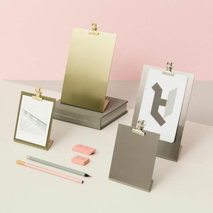 Frame Clipboard Metallic - Small - Silver