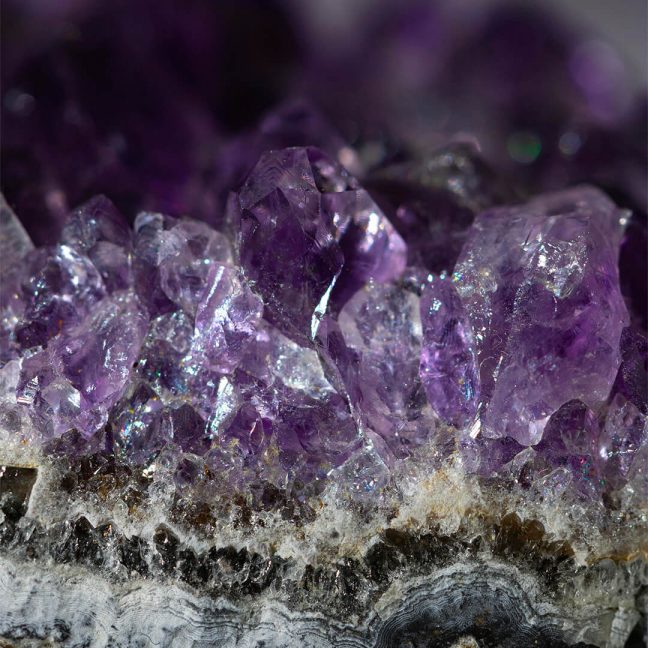 Crystals Healing Stones Set Calm Club Good Vibes Relaxation White Blue Green Purple