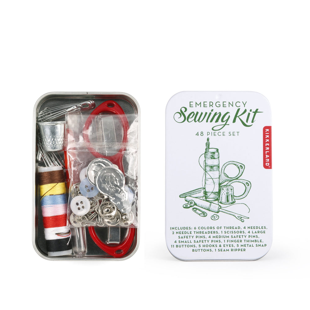 Sewing Kit Mini Toolkit Emergency Green