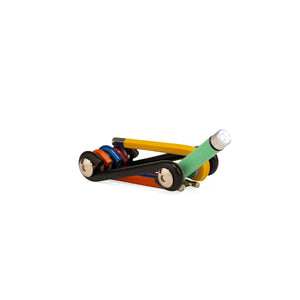 Multi-tool with light in rainbow